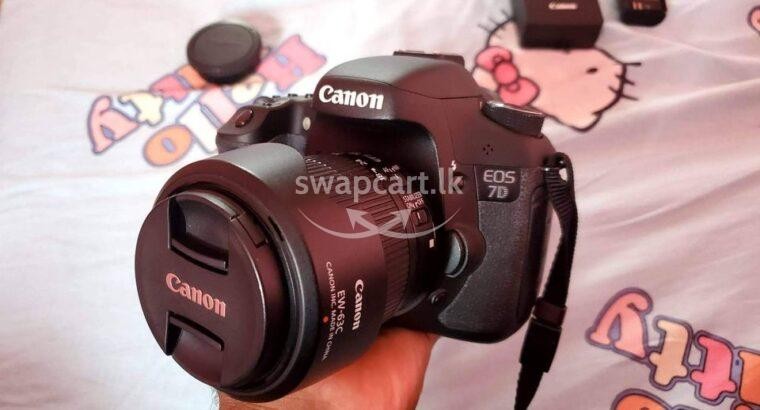 Canon 7D Camara