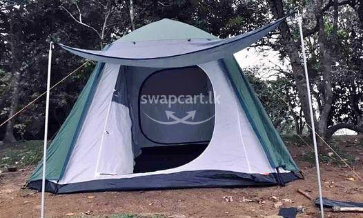 Camping tents, backpacks, gas stoves for rent