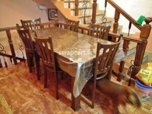 Dining Table with 6 chairs